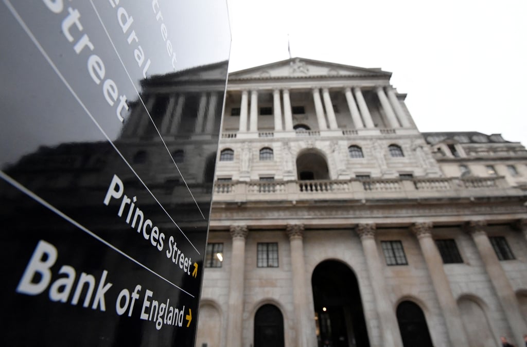 Le batiment de la banque d'angleterre (boe) a londres