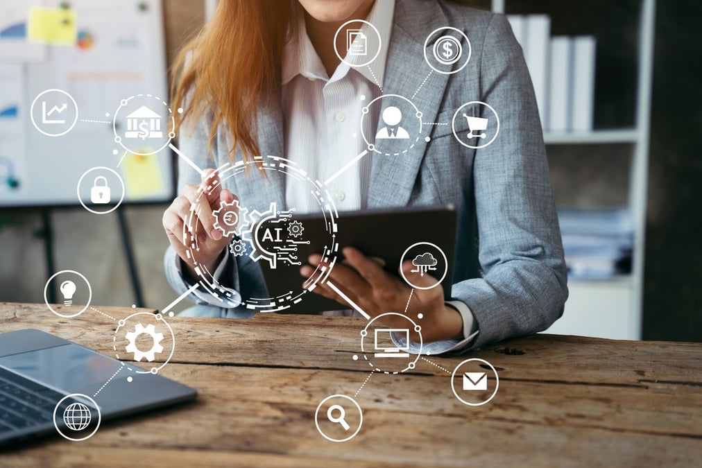Selon l'enquête d'Adecco, 61% des dirigeants interrogés pensent que l'IA va changer la donne pour leur secteur, la proportion grimpant à 82% dans le secteur de la technologie contre 51% dans automobile, transport et logistique.