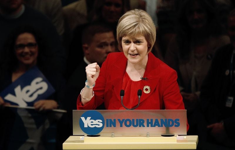 Nicola Sturgeon va succéder à Alex Salmond en Ecosse