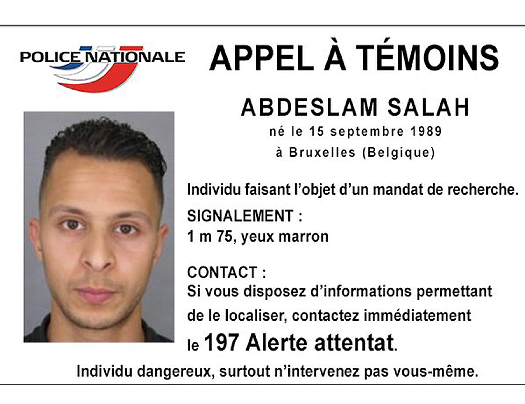 Salah abdeslam aurait ete chercher deux personnes en hongrie en septembre