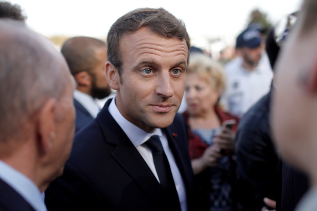 Premier test pour les propositions de macron a tallinn