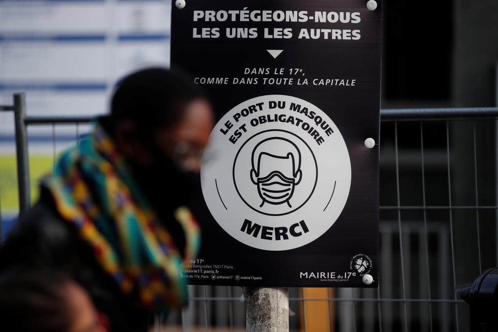 Coronavirus: 20.586 nouveaux cas en france, 191 nouveaux deces