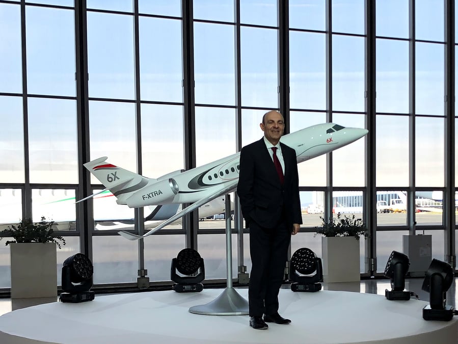 Dassault aviation lance un nouveau programme d'affaires falcon