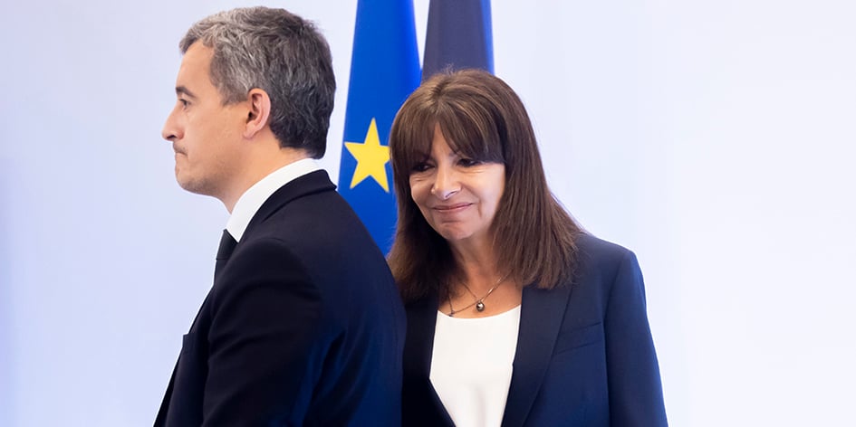 Le ministre de l’Intérieur et la maire de Paris partagent un même objectif : faire des JO une réussite sur le plan sécuritaire.