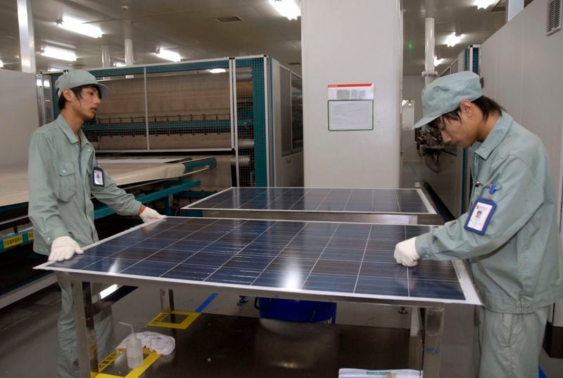 Washington taxe les importations chinoises de panneaux solaires