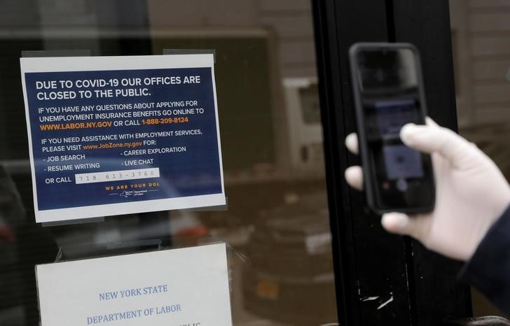 Usa: les inscriptions au chomage repartent a la hausse