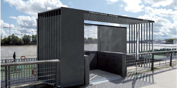 Ponton Ariane Bordeaux