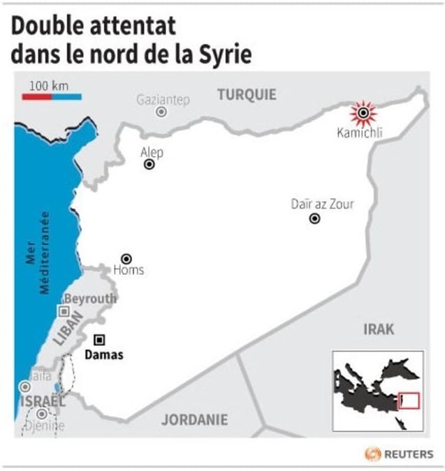 Double attentat dans le nord de la syrie