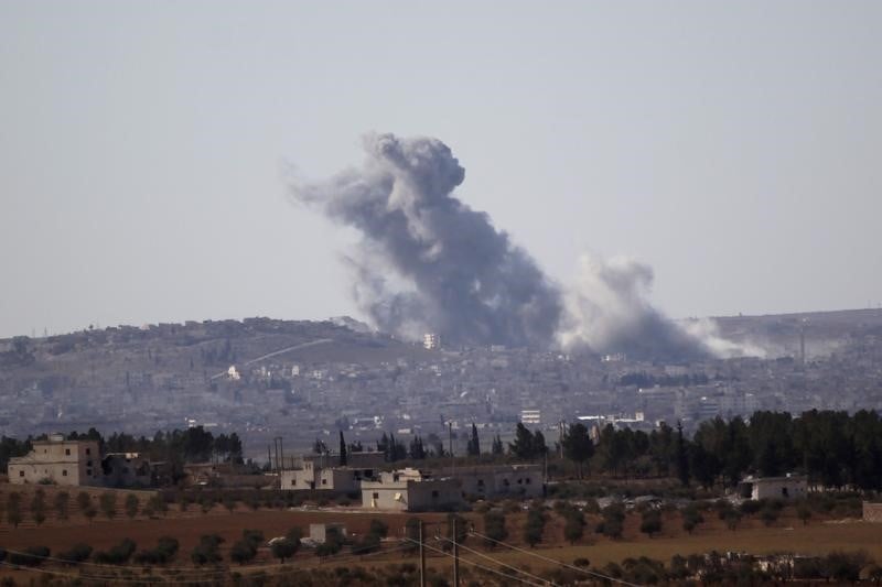 L'armee syrienne s'approche d'al bab assiegee par les turcs