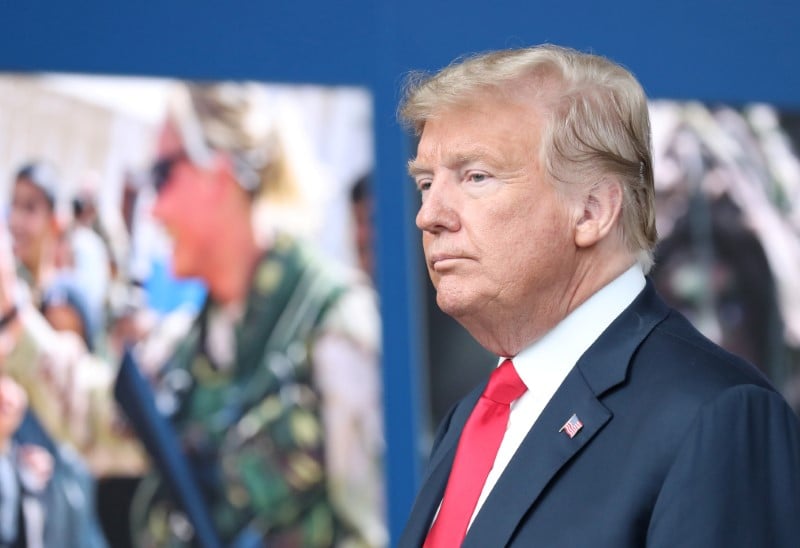 Trump attendu a londres sur fond de manifestations et de crise du brexit