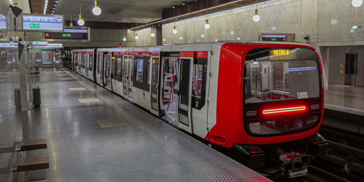 Métro B Sytral