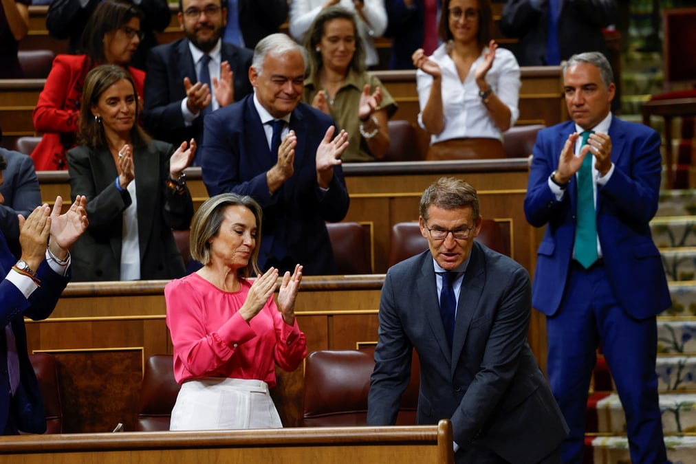 Une session pleniere d'investiture est organisee a madrid