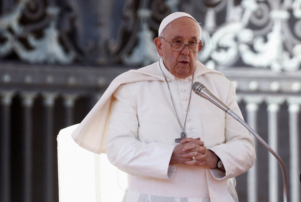 Le pape francois au vatican