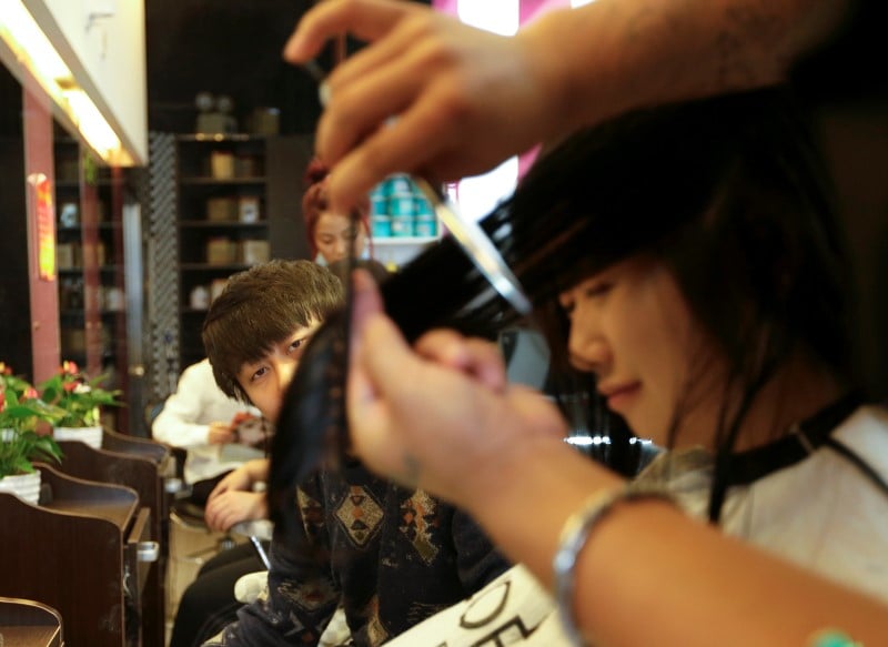 Ralentissement de la croissance dans le secteur des services en chine