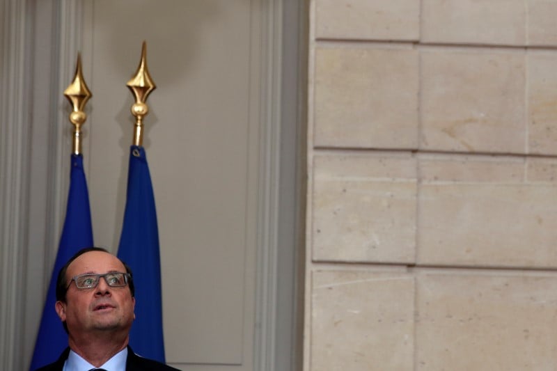 Francois hollande entame une longue marche pour remonter la pente