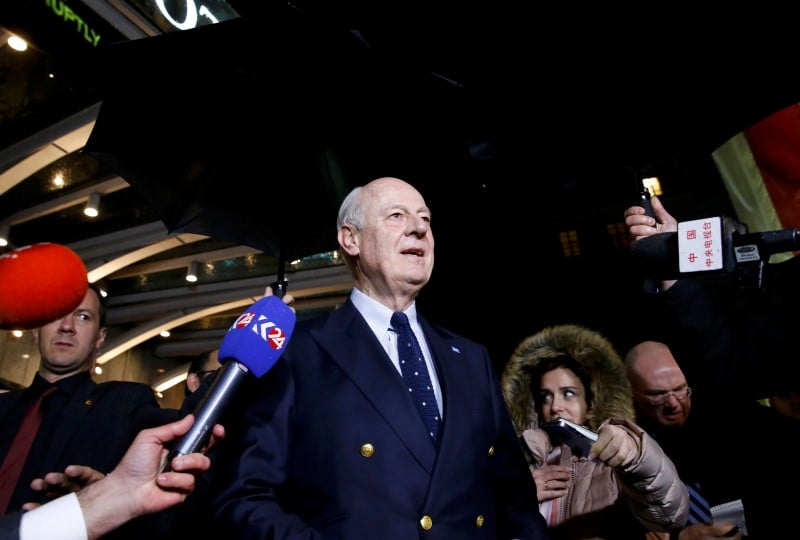 Les discussions a geneve sur le conflit syrien suspendues