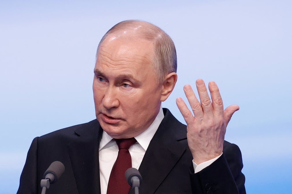 Le président russe Vladimir Poutine.