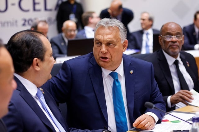 Le Premier ministre Victor Orban