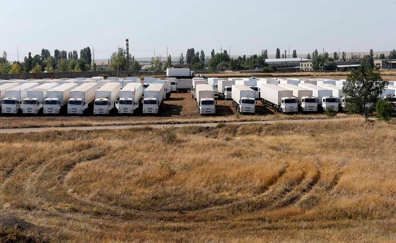 Une partie du convoi russe repend la route vers l'Ukraine