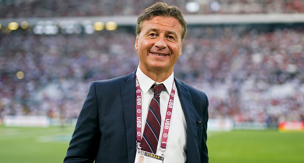 Le président de l'UBB a observé de près certains cadres de l'équipe de France. avant leur passage chez les professionnels.