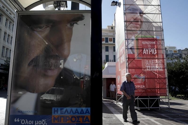 Les grecs se preparent a aller voter dimanche