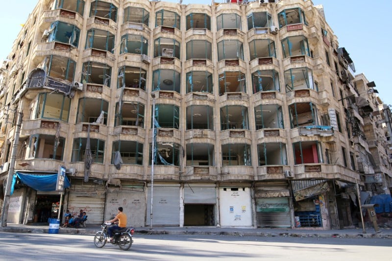 Bombardement d'un convoi d'aide humanitaire en syrie