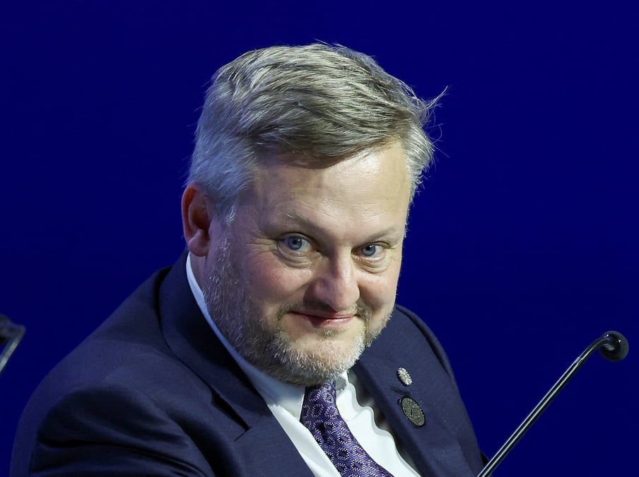 Photo d'archives: murray auchincloss, nouveau directeur general (dg) de bp