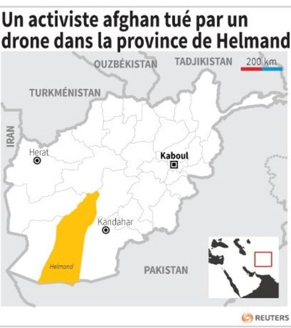 Un activiste afghan de renom tue par un drone