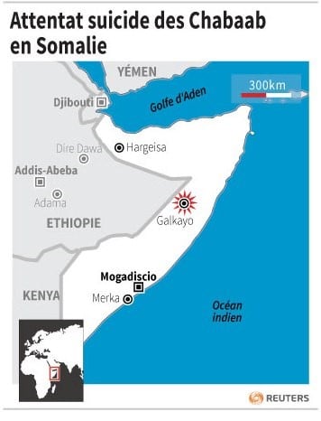 Attentat suicide des chabaab en somalie