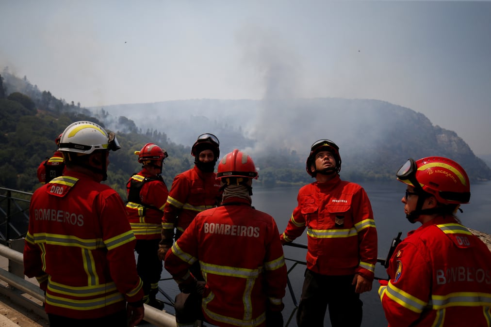Le portugal demande l'aide de l'europe contre les feux de foret