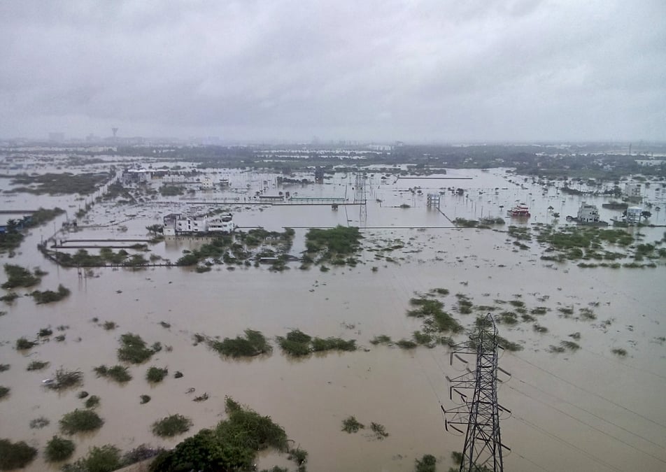 Inondations dans le sud de l'inde