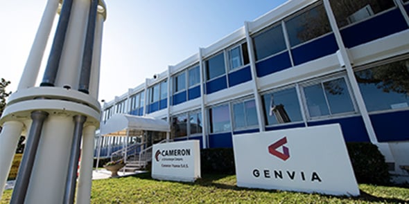 Le site industriel de Genvia, future gigafactory de fabrique d'électrolyseurs pour la production d'hydrogène, est le fer de lance industriel de l'agglomération de Béziers (Hérault).