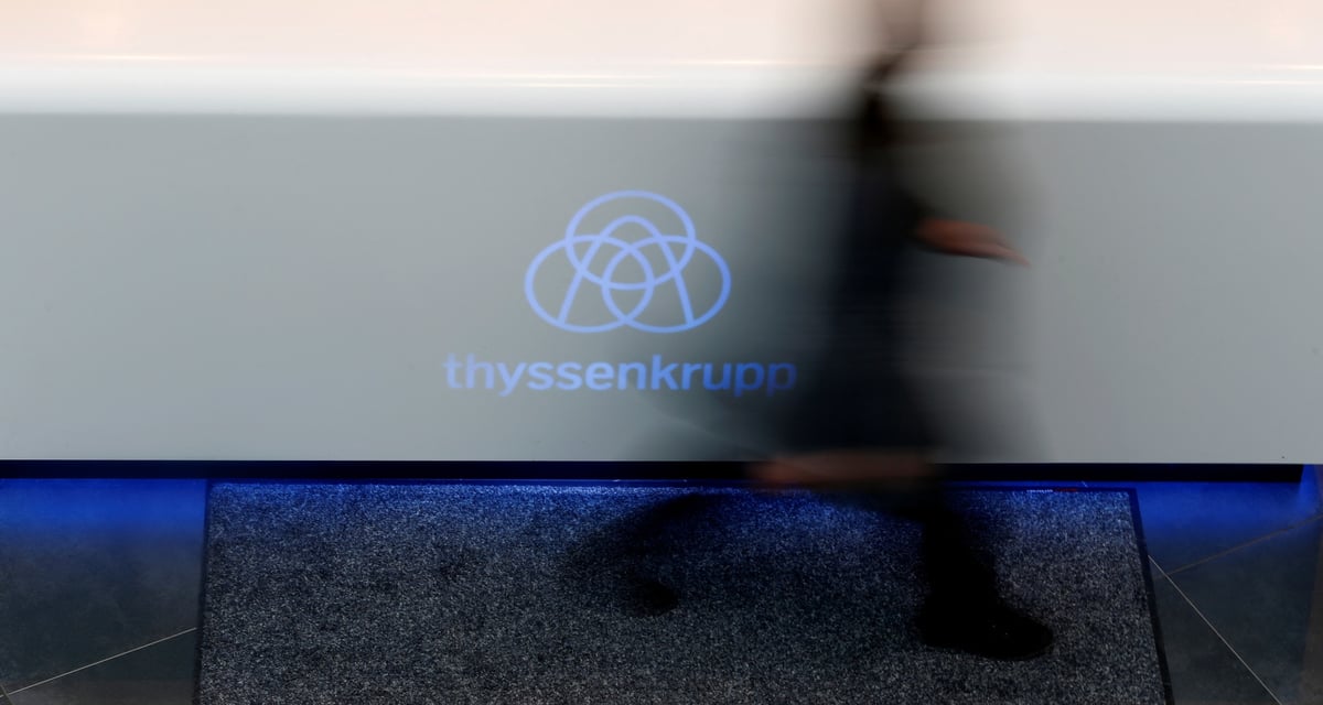 Thyssenkrupp: le benefice d'exploitation au troisieme trimestre a presque triple