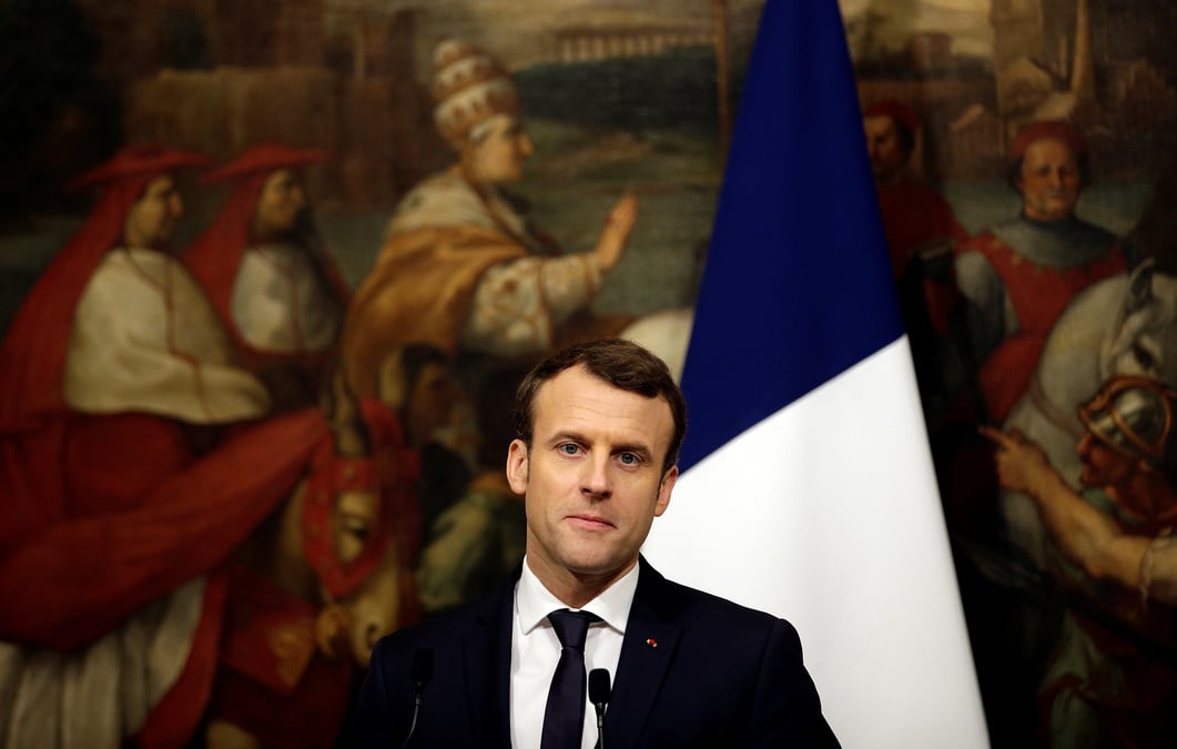 Macron appelle trump a respecter l'accord de 2015 avec l'iran
