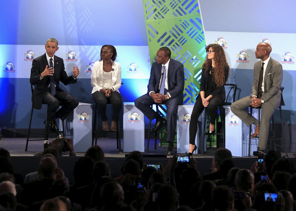 Au kenya, barack obama s'adresse aux chefs d'entreprise africains