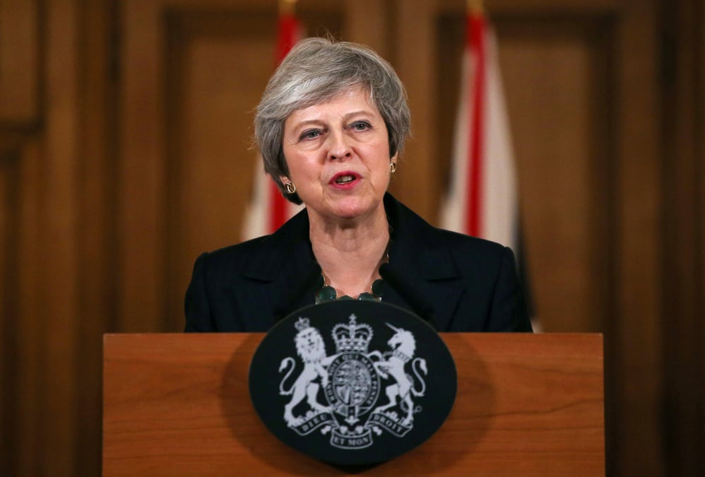 La tenue d'un vote de defiance contre may jugee "probable"