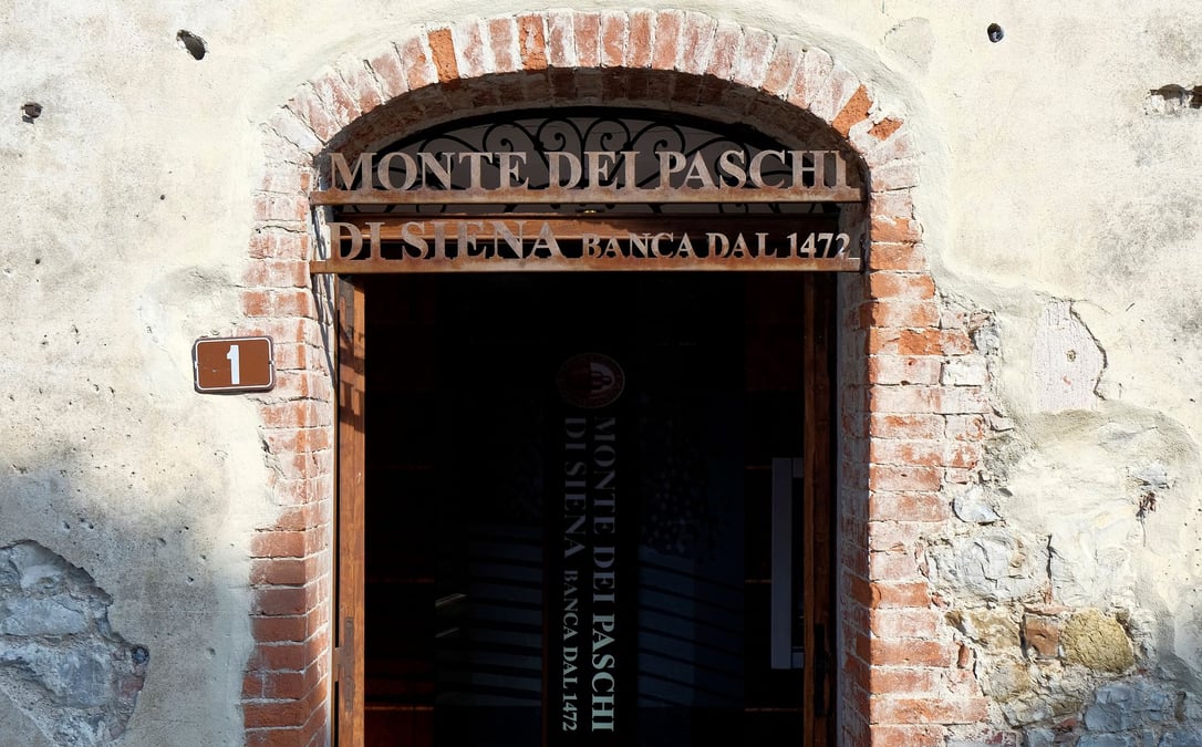 Monte dei Paschi di Siena est la plus ancienne banque encore en activité.