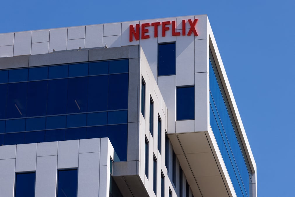 Un immeuble de bureaux de netflix a los angeles