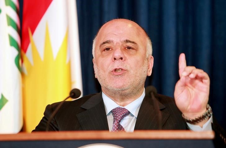Offensive de l'armee irakienne contre l'ei pres de mossoul