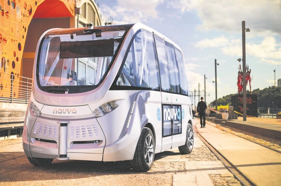 Navya teste des navettes autonomes de transport de passagers en France et ailleurs en Europe