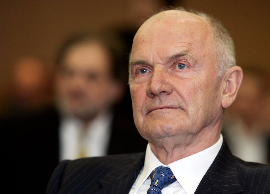Ferdinand piech, artisan de l'expansion mondiale de vw, est mort