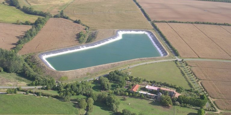 Une réserve de substitution de l'association syndicale des Roches déclarée illégale au nord de la Charente-Maritime.