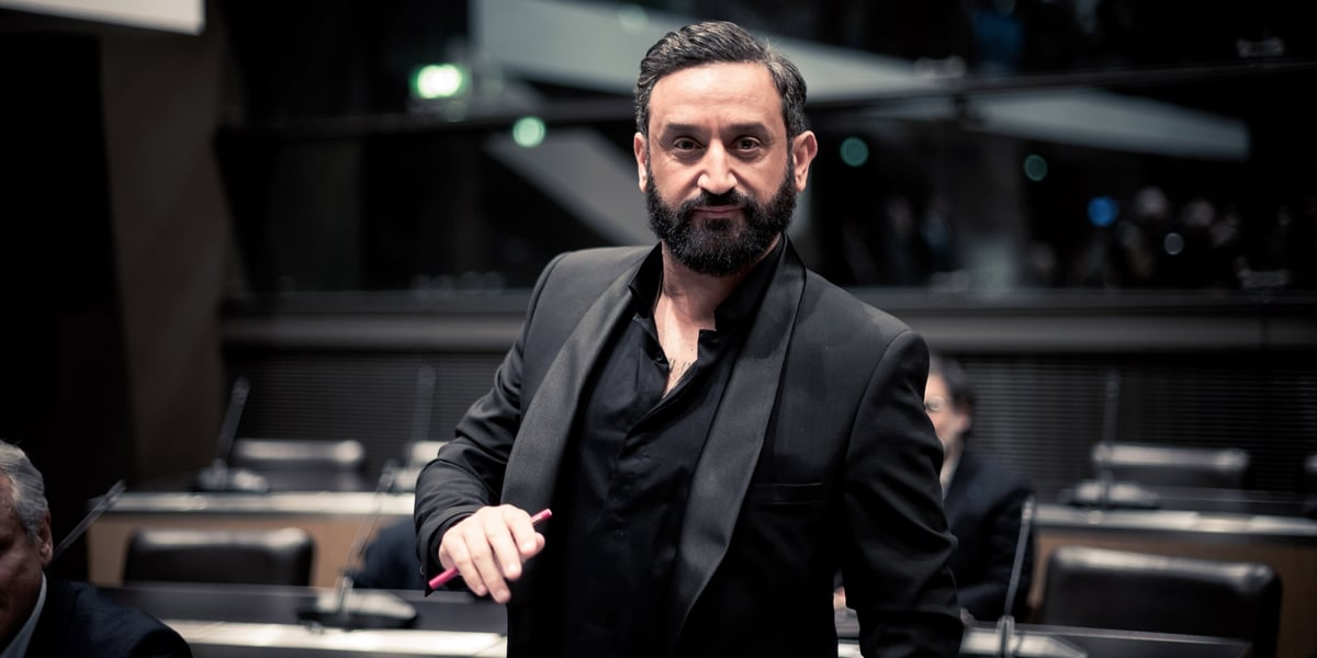 Cyril Hanouna lors de son audition par la commission d'enquête à l'Assemblée Nationale le 14 mars 2024.