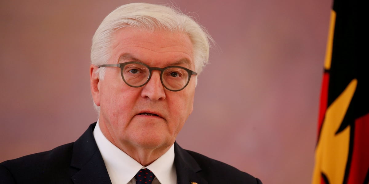 Le président allemand, Frank-Walter Steinmeier.