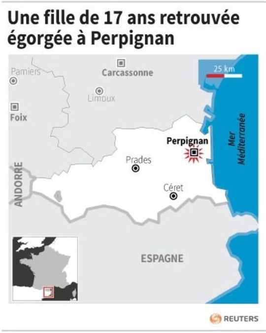Une fille de 17 ans retrouvee egorgee a perpignan