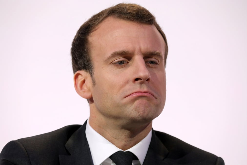 44% des francais jugent l'action de macron decevante