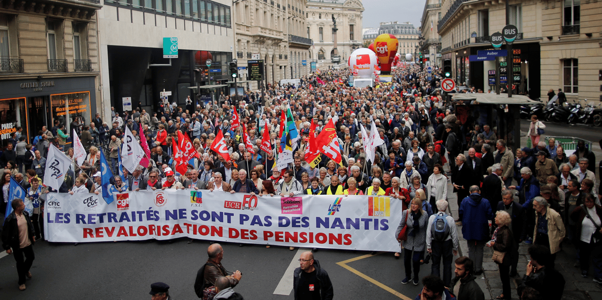 Les retraites mobilises contre la hausse de la csg