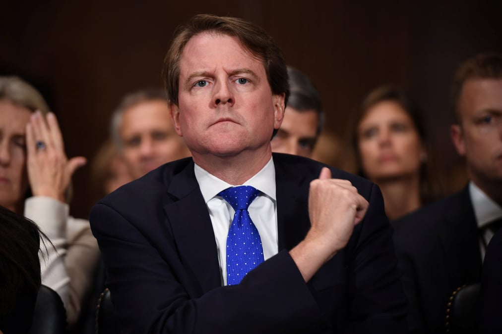 Enquete russe: les democrates veulent contraindre mcgahn a temoigner