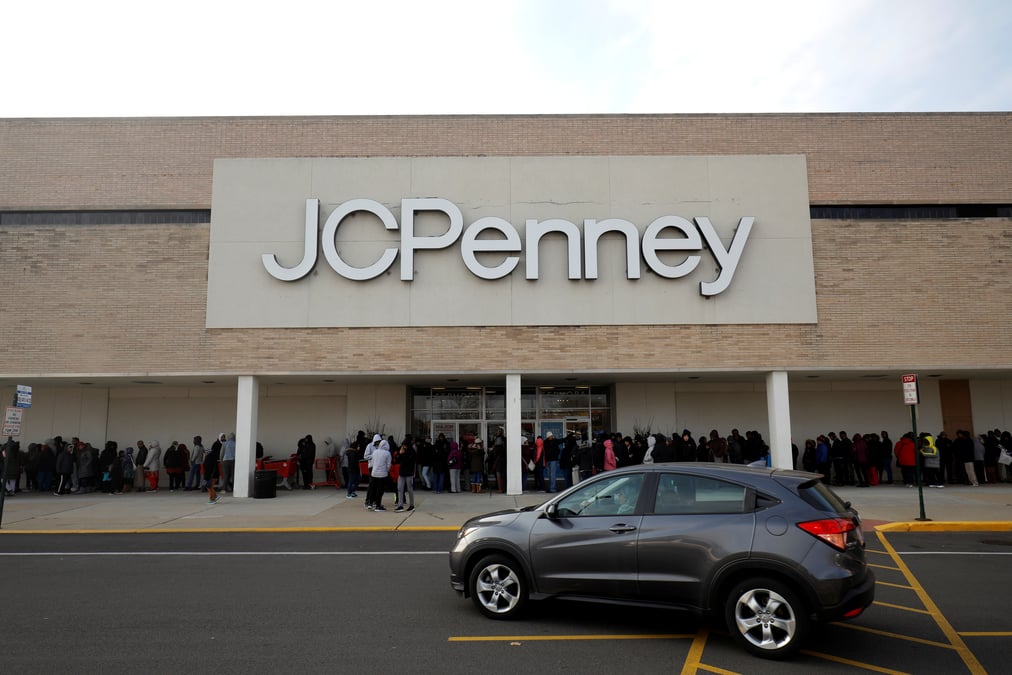 J.c. penney a suivre a wall street