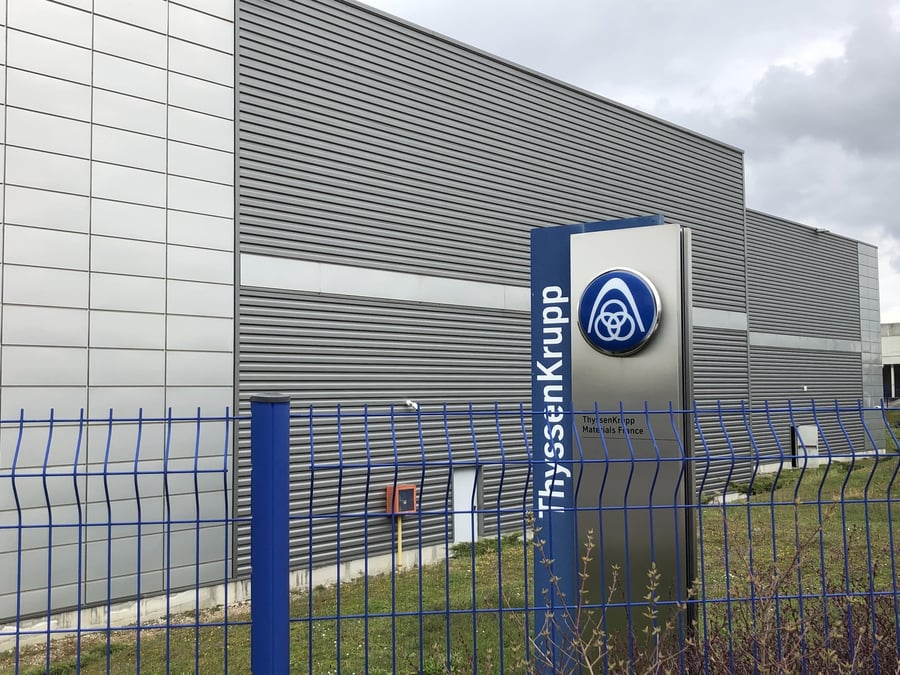 usine thyssen bourges